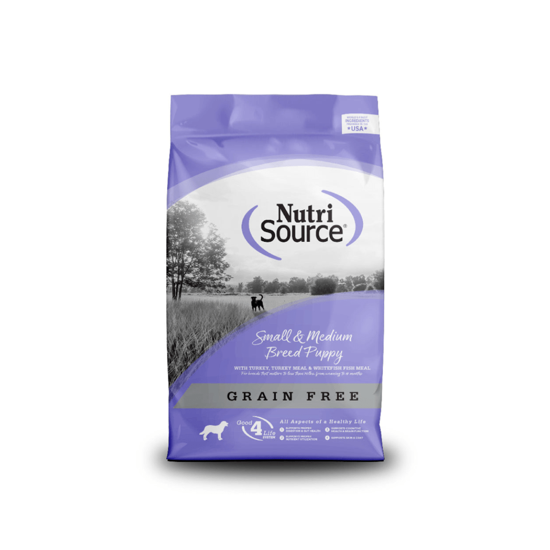 NUTRISOURCE SMALL & MEDIUM GRAIN FREE PAVO
